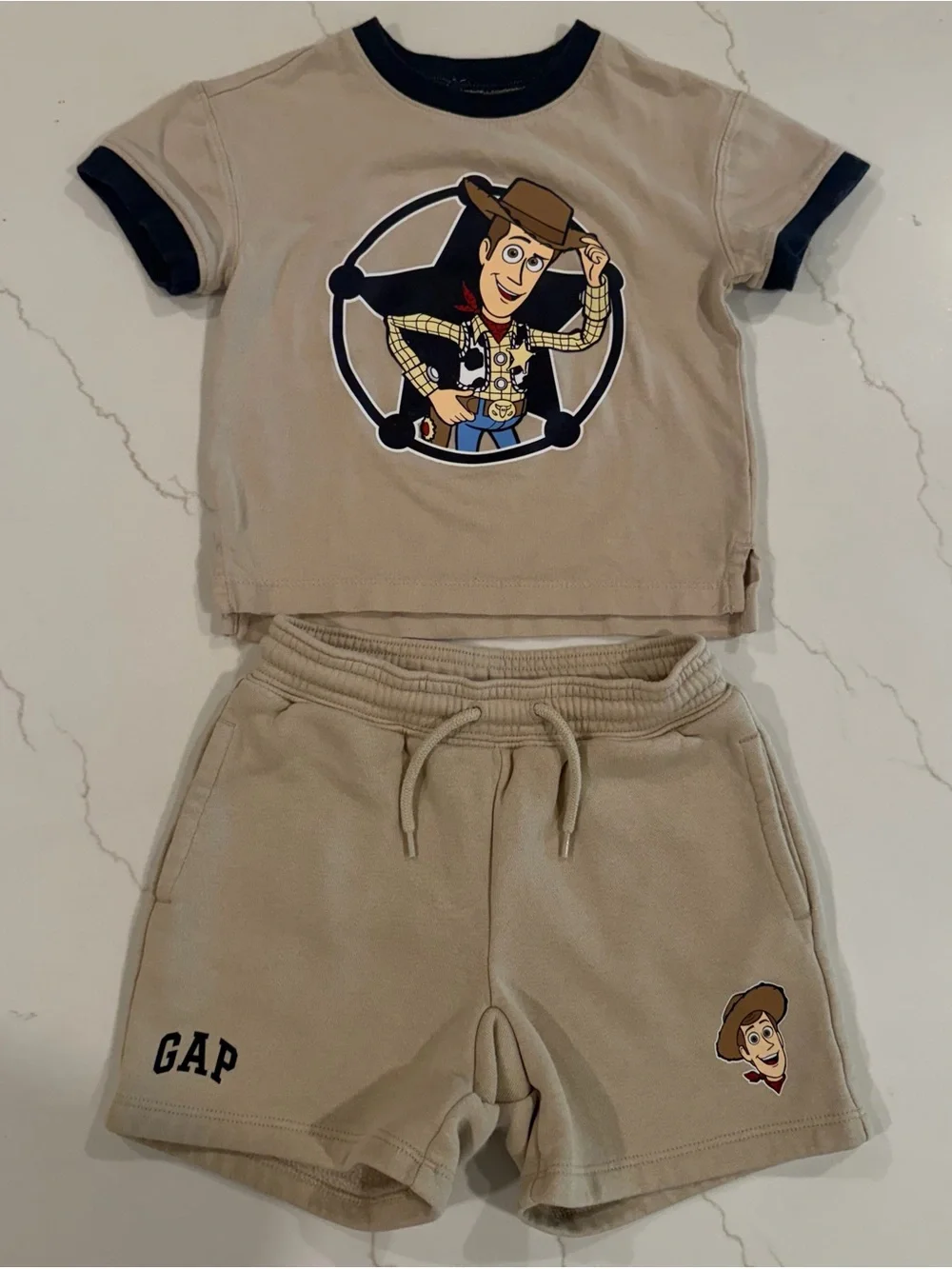 GAP TOY STORY SET with Navy Trim and Woody Graphic
